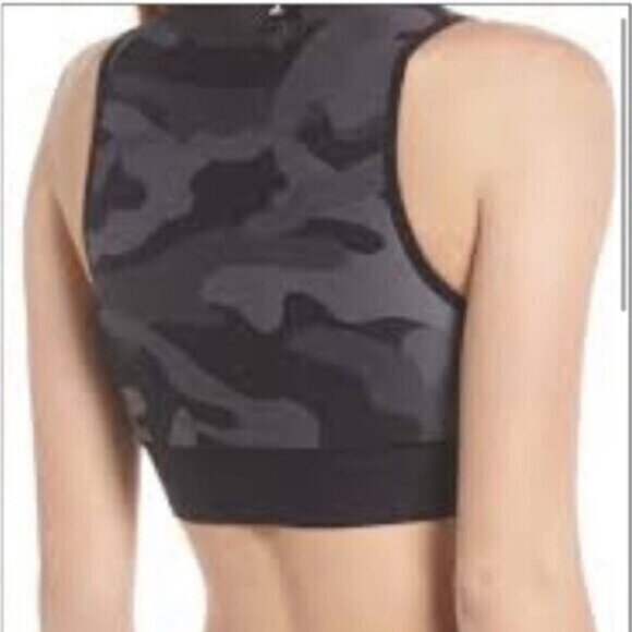 Ultracor Women's Black Camo Collegiate Nero Rogue Crop Top Size XS - Picture 2 of 9